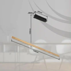 Luminaires Globo Lighting Éclairage Led|Suspension Globo DENTSY LED Noir, 1 lumière