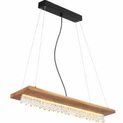 Luminaires Globo Lighting Suspensions|Suspension Globo EDELTRAUD LED Noir, 1 lumière