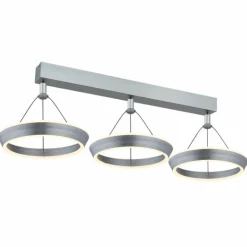 Luminaires Globo Lighting Éclairage Led|Suspension Globo FERRA LED Gris, 1 lumière