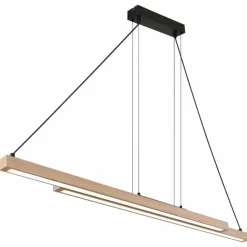 Luminaires Globo Lighting Éclairage Led|Suspension Globo GREKKIE LED Noir, 1 lumière, Télécommandes