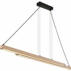 Luminaires Globo Lighting Éclairage Led|Suspension Globo GREKKIE LED Noir, 1 lumière, Télécommandes