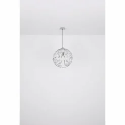 Luminaires Globo Lighting Suspensions|Suspension Globo HANAKO Chrome, 1 lumière