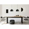 Luminaires Globo Lighting Suspensions|Suspension Globo HERMI Noir, 1 lumière