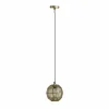 Luminaires Globo Lighting Suspensions|Suspension Globo HERMI Vieux laiton, 1 lumière