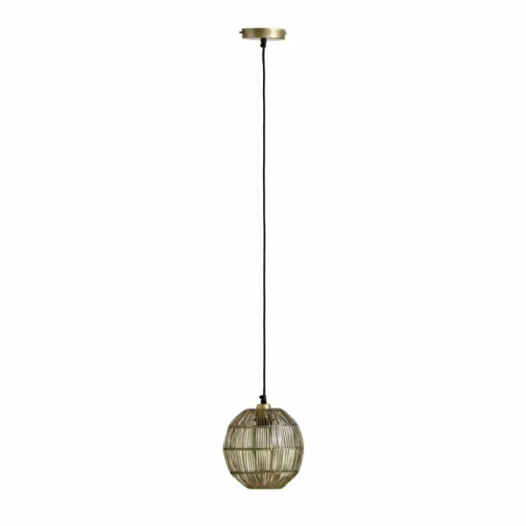 Luminaires Globo Lighting Suspensions|Suspension Globo HERMI Vieux laiton, 1 lumière