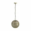 Luminaires Globo Lighting Suspensions|Suspension Globo HERMI Vieux laiton, 1 lumière