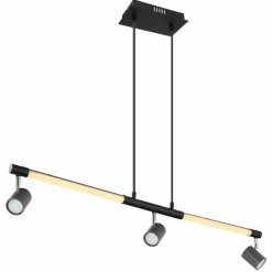 Luminaires Globo Lighting Éclairage Led|Suspension Globo HL LED Noir, 1 lumière