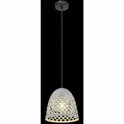 Luminaires Globo Lighting Suspensions|Suspension Globo HOLLIE Noir, 1 lumière