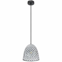 Luminaires Globo Lighting Suspensions|Suspension Globo HOLLIE Noir, 1 lumière