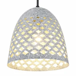 Luminaires Globo Lighting Suspensions|Suspension Globo HOLLIE Noir, 1 lumière