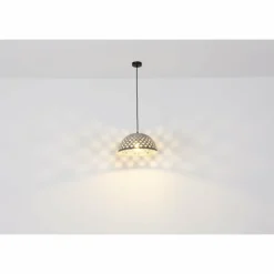 Luminaires Globo Lighting Suspensions|Suspension Globo HOLLIE Noir, 1 lumière