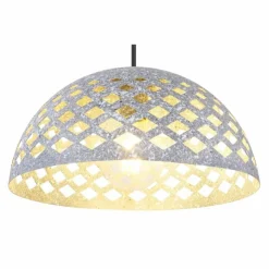 Luminaires Globo Lighting Suspensions|Suspension Globo HOLLIE Noir, 1 lumière