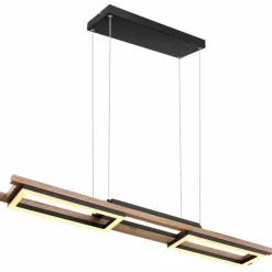 Luminaires Globo Lighting Éclairage Led|Suspension Globo ILLA LED Noir, 1 lumière