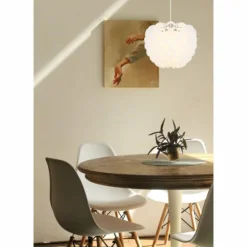 Luminaires Globo Lighting Suspensions|Suspension Globo IRENE Blanc, 1 lumière