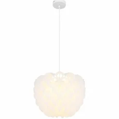 Luminaires Globo Lighting Suspensions|Suspension Globo IRENE Blanc, 1 lumière