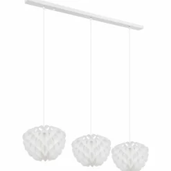 Luminaires Globo Lighting Suspensions|Suspension Globo IRENE Blanc, 3 lumières