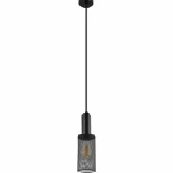 Luminaires Globo Lighting Suspensions|Suspension Globo JEDD Noir, 1 lumière