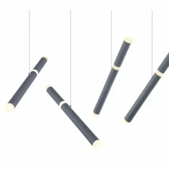 Luminaires Globo Lighting Éclairage Led|Suspension Globo KELSY LED Gris, 1 lumière