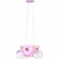 Luminaires Globo Lighting Suspensions|Suspension Globo KITA Multicolore, Lila, Rose, 2 lumières