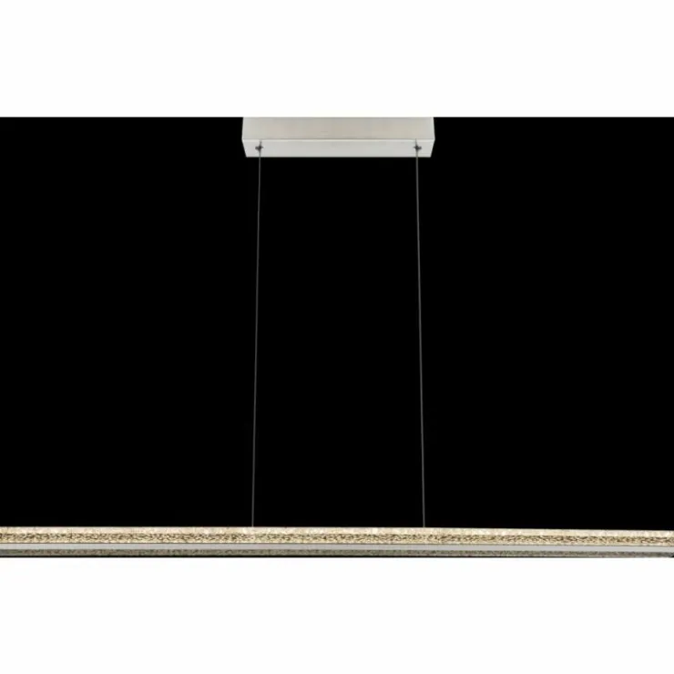 Luminaires Globo Lighting Suspensions|Suspension Globo KLAUS LED Nickel mat, 1 lumière
