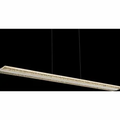 Luminaires Globo Lighting Suspensions|Suspension Globo KLAUS LED Nickel mat, 1 lumière