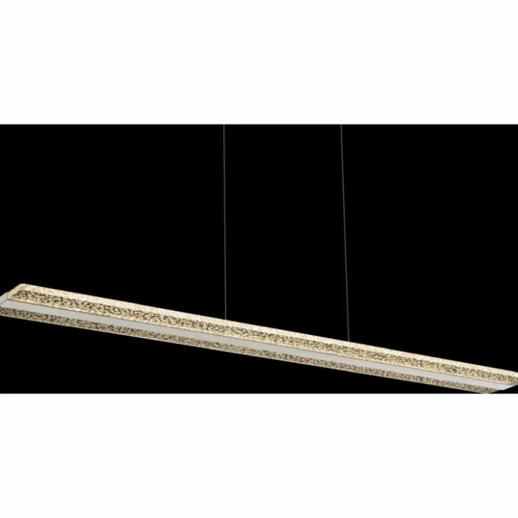 Luminaires Globo Lighting Suspensions|Suspension Globo KLAUS LED Nickel mat, 1 lumière