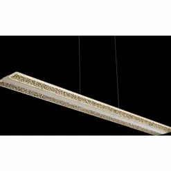 Luminaires Globo Lighting Suspensions|Suspension Globo KLAUS LED Nickel mat, 1 lumière