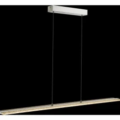 Luminaires Globo Lighting Suspensions|Suspension Globo KLAUS LED Nickel mat, 1 lumière