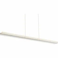 Luminaires Globo Lighting Suspensions|Suspension Globo KLAUS LED Nickel mat, 1 lumière