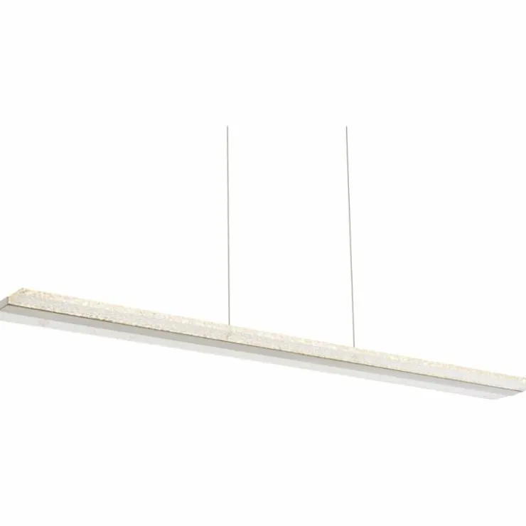 Luminaires Globo Lighting Suspensions|Suspension Globo KLAUS LED Nickel mat, 1 lumière