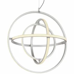 Luminaires Globo Lighting Éclairage Led|Suspension Globo KURUS LED Nickel mat, 1 lumière