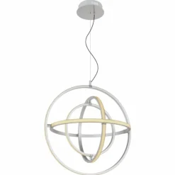 Luminaires Globo Lighting Éclairage Led|Suspension Globo KURUS LED Nickel mat, 1 lumière
