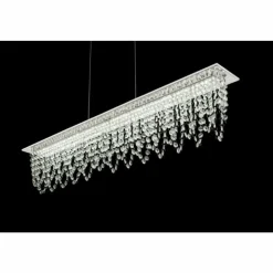 Luminaires Globo Lighting Éclairage Led|Suspension Globo LED Chrome, Clair, 1 lumière, Télécommandes