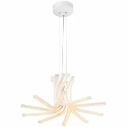 Luminaires Globo Lighting Suspensions|Suspension Globo LINCOLN LED Blanc, 1 lumière