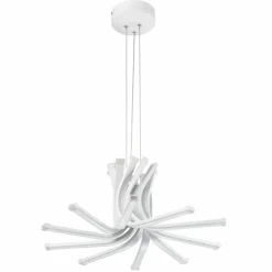 Luminaires Globo Lighting Suspensions|Suspension Globo LINCOLN LED Blanc, 1 lumière