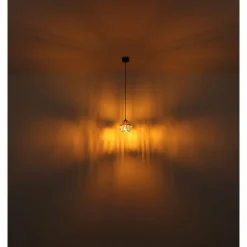 Luminaires Globo Lighting Suspensions|Suspension Globo LOIS Laiton, Noir, 1 lumière