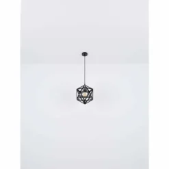 Luminaires Globo Lighting Suspensions|Suspension Globo LYDIA Noir, 1 lumière