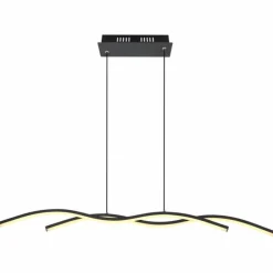Luminaires Globo Lighting Éclairage Led|Suspension Globo MARIUS LED Noir, 1 lumière