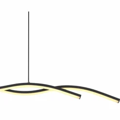 Luminaires Globo Lighting Éclairage Led|Suspension Globo MARIUS LED Noir, 1 lumière
