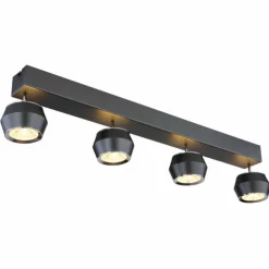 Luminaires Globo Lighting Suspensions|Suspension Globo MARTHY LED Gris, 4 lumières