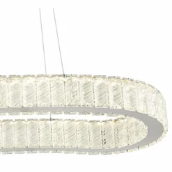 Luminaires Globo Lighting Éclairage Led|Suspension Globo MUCKY LED Chrome, 1 lumière, Télécommandes