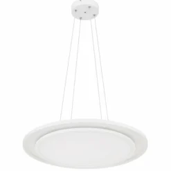 Luminaires Globo Lighting Suspensions|Suspension Globo MURPHY LED Blanc, 1 lumière, Télécommandes, Changeur de couleurs
