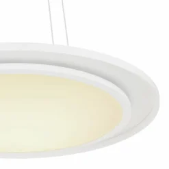 Luminaires Globo Lighting Suspensions|Suspension Globo MURPHY LED Blanc, 1 lumière, Télécommandes, Changeur de couleurs
