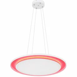 Luminaires Globo Lighting Suspensions|Suspension Globo MURPHY LED Blanc, 1 lumière, Télécommandes, Changeur de couleurs