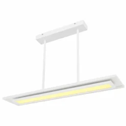 Luminaires Globo Lighting Suspensions|Suspension Globo MURPHY LED Blanc, 1 lumière, Télécommandes, Changeur de couleurs
