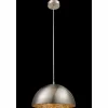 Luminaires Globo Lighting Suspensions|Suspension Globo Nickel mat, 1 lumière
