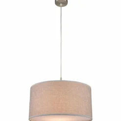 Luminaires Globo Lighting Suspensions|Suspension Globo Nickel mat, 1 lumière