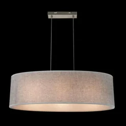 Luminaires Globo Lighting Suspensions|Suspension Globo Nickel mat, 3 lumières