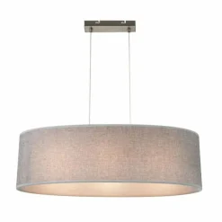 Luminaires Globo Lighting Suspensions|Suspension Globo Nickel mat, 3 lumières