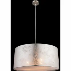 Luminaires Globo Lighting Suspensions|Suspension Globo Nickel mat, 3 lumières